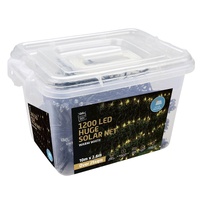 Huge Solar 10m Net 1200 Warm White