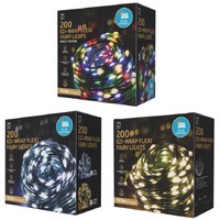 Solar Easy Wrap Fairy Lights 200 Asst