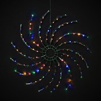 Solar LED Spinner 50cm Multi