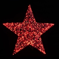 LED Super Star Flex Cable 80cm Red