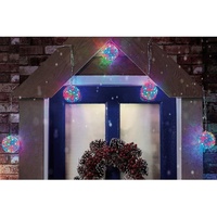 LED Petal Balls 10cm 5pc Colour Change