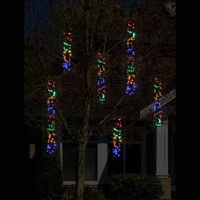 LED TIimer Tree Clusters 480 10m 6pc Multi