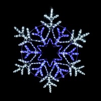 LED R/Light Snowflake 90cm Twinkle