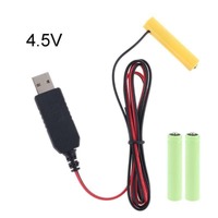 USB Battery Replacer 3pk AAA..