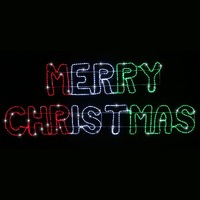 LED Ropelight Merry Christmas