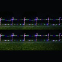 Solar LED Candy Fence Stakes