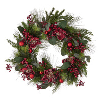 Magnolia Wreath 80cm