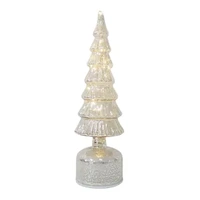 Tree Glass LED Silver - 9x32cm