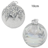 Glass BaubleHand Painted 10cm
