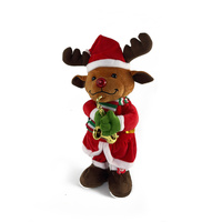 Musical &amp; Dancing Saxon Deer 34cm