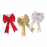JUMBO BOW WITH LIGHT 47 X 40 X 13CM..