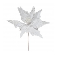 White Poinsettia 20x30cm