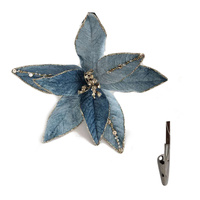 Flower Frost Blue Gold