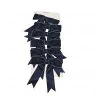 Blue Velvet Bow 6pk