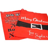 JUMBO XMAS PRESENT SACK 2 ASST DESIGNS 80 X 60CM..