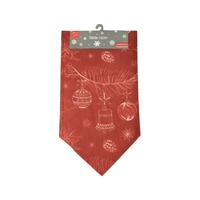 BAUBLE PRINT TABLE CLOTH 180 X 140CM....