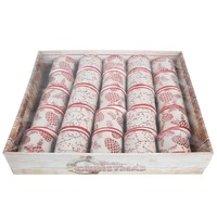 LUXE XMAS BERRY RIBBON IN PDQ 270CM x  6.3CM..