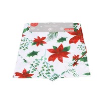 LUXE POINSIETTA TABLE RUNNER 150 X 32CM..