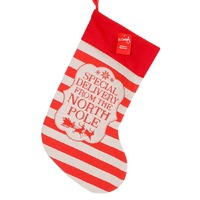 SPECIAL DELIVERY XMAS STOCKING 54 x 32CM..