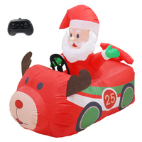 Musical Santa Reindeer Car!