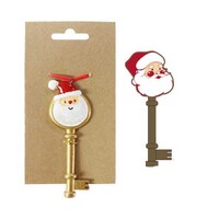Santa Magic Key 11cm w/Ribbon..
