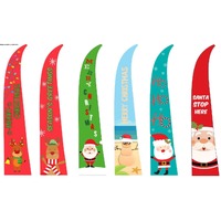 Garden Flag Printed New Mix 220cm..