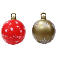 Inflatable Bauble 60cm w/Pump UV Stable..