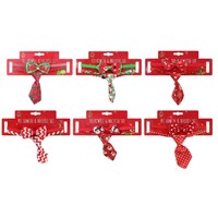 Pet Bowtie &amp; Necktie Set Asst..