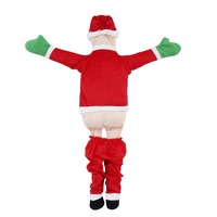 Hanging Plush Santa Pants Down 115cm