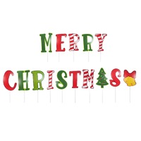 Merry Christmas Yard Deco Corflute