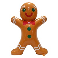 Inflatable Gingerbread Man 100cm