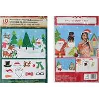 Photo Props Kit w/Backdrop 10pk Asst