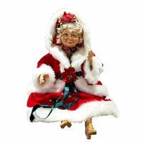 66cm Sitting Mrs Claus