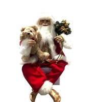 76cm Sitting Mr Claus