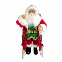 Santa wit Red/Green Vest