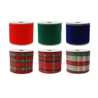 Ribbon Luxe Tartan 63mm x 2.7m