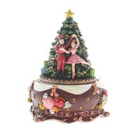 15CM XMAS REV TREE MUSIC NUTCRACKER