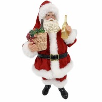 28cm Santa Wine Time