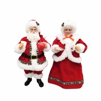 30cm Mr &amp; Mrs Claus
