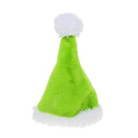 Green &amp; White Santa Hat