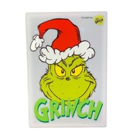 Grinch Face Acylic Indoor Sign 35x24cm