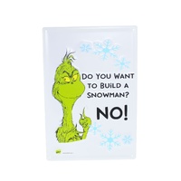 Metal Grinch Sign  - Snowman?!