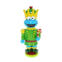 Sesame St Large Nutcrackers Elmo..