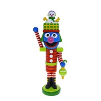 Sesame St Large Nutcrackers Cookie Monster..