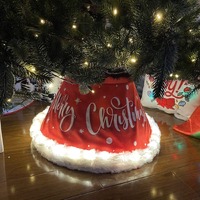USB Light Up Tree Base Merry Christmas..