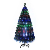 Fibre Optic Tree 130 LED 4 Colour 120cm 130 Tips
