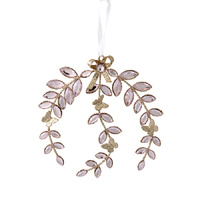 Jewelled Pink Wreath