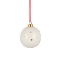 Star Porcelian Hanger 8x8x10cm White ..