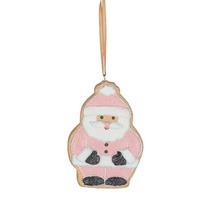 Santa Deco  8x10cm Red/White..