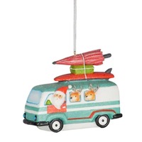 Santa/Deer/Kombi Hanger 12x10cm Multi..